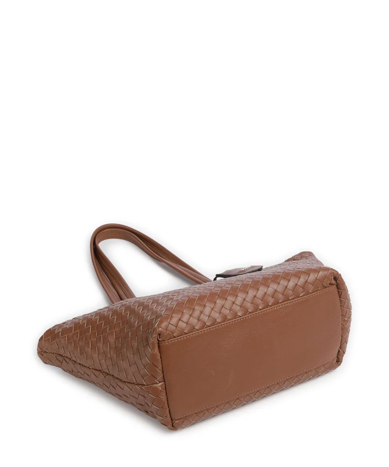 Abro Piuma Alba Schultertasche caramel/cognac