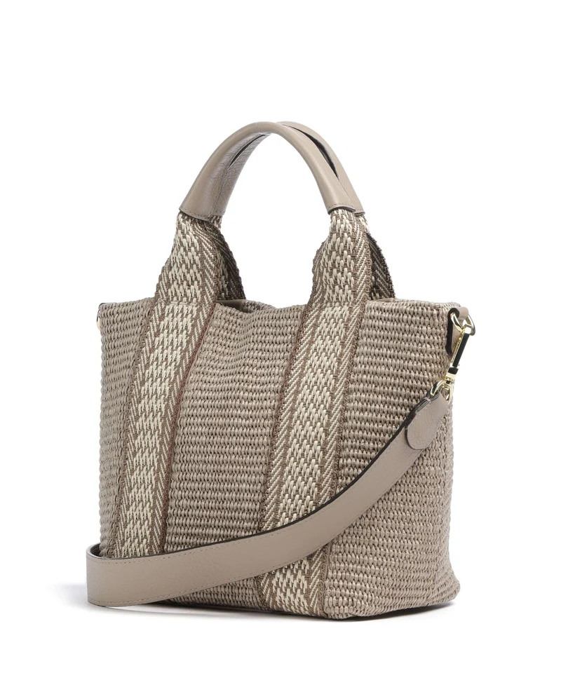 Abro Raffia Kaia Handtasche siena