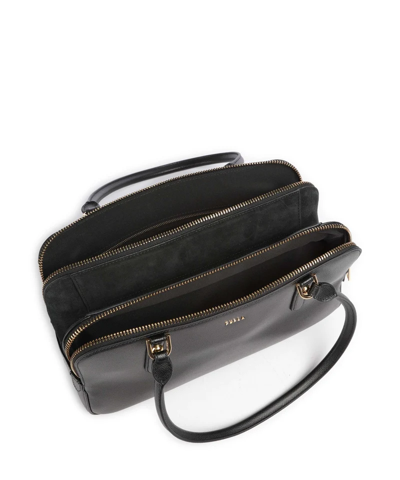 Furla Giulia M Schultertasche nero