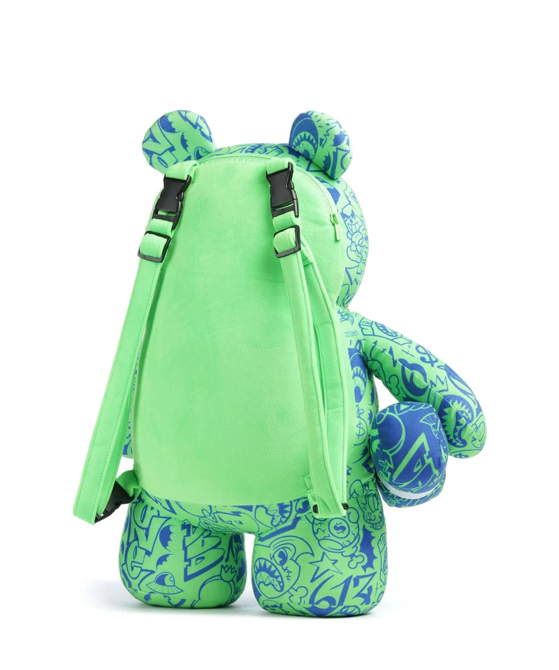 Sprayground Tatted Up No Face Moneybear Rucksack multicolour