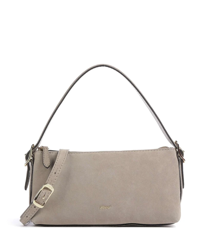 Abro Suede Carina Schultertasche siena