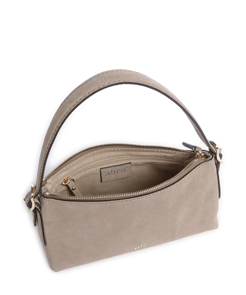 Abro Suede Carina Schultertasche siena