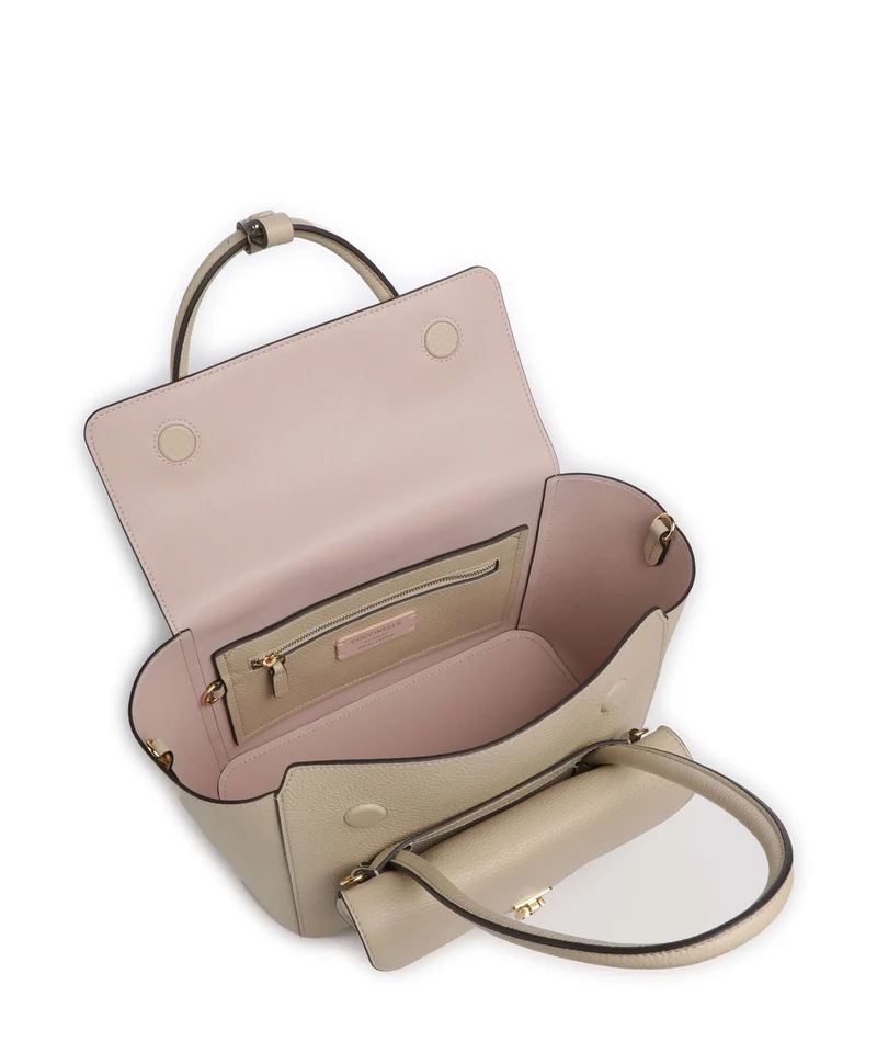 Coccinelle Beat Double Handtasche sandshell