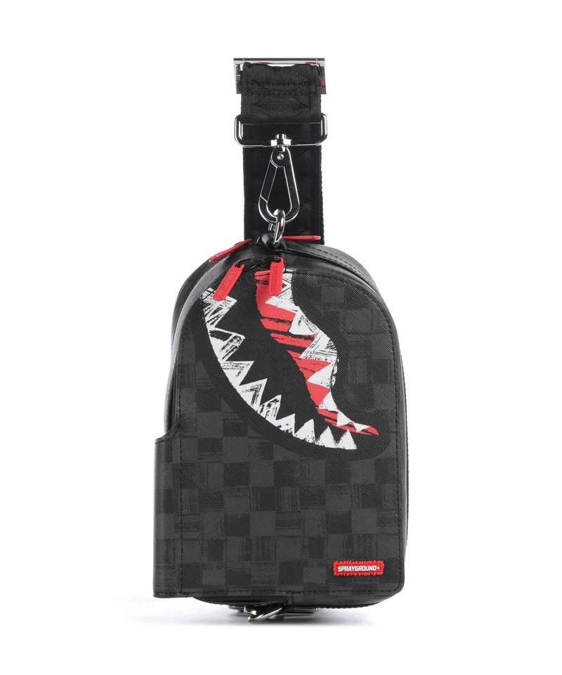 Sprayground Scribble Shark Slingbag multicolour