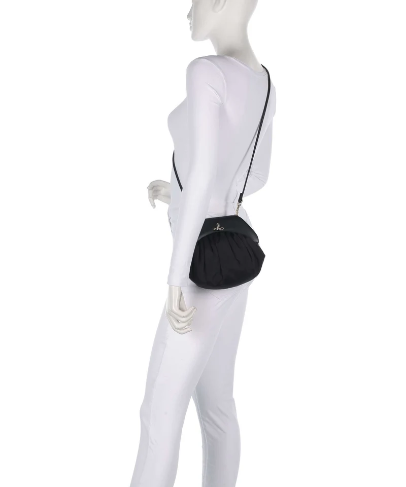 Vivienne Westwood Brooke Moire Umhängetasche black