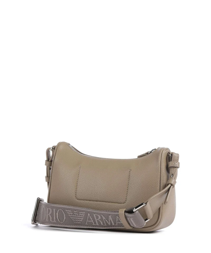 Emporio Armani Lilly Schultertasche creta/moka