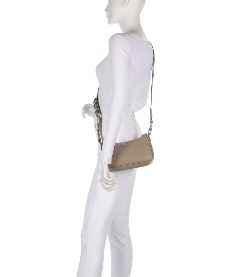 Emporio Armani Lilly Schultertasche creta/moka