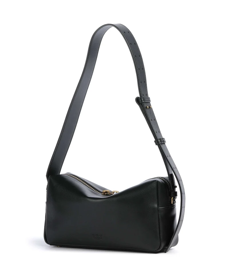 Pinko Schultertasche nero/antique gold