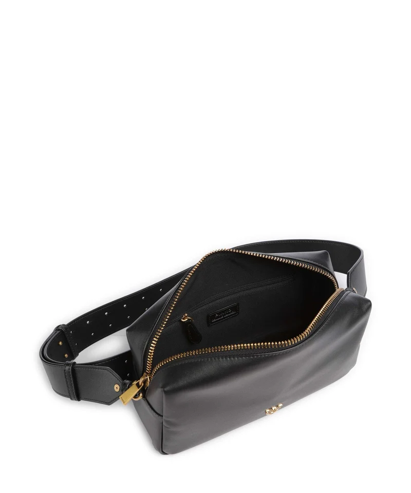 Pinko Schultertasche nero/antique gold