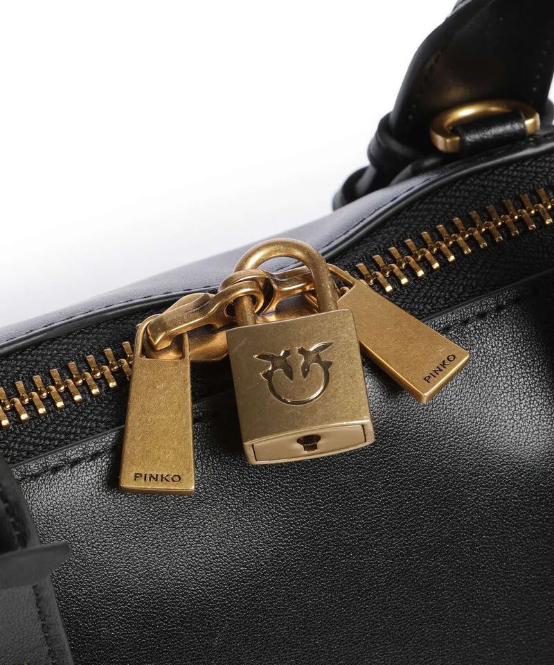 Pinko Bowling Medium Handtasche nero/antique gold