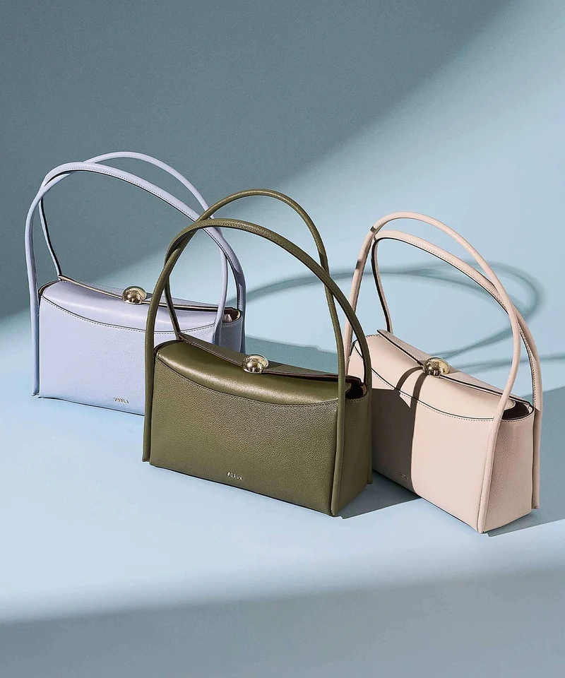 Furla Nicole M Schultertasche sabbia
