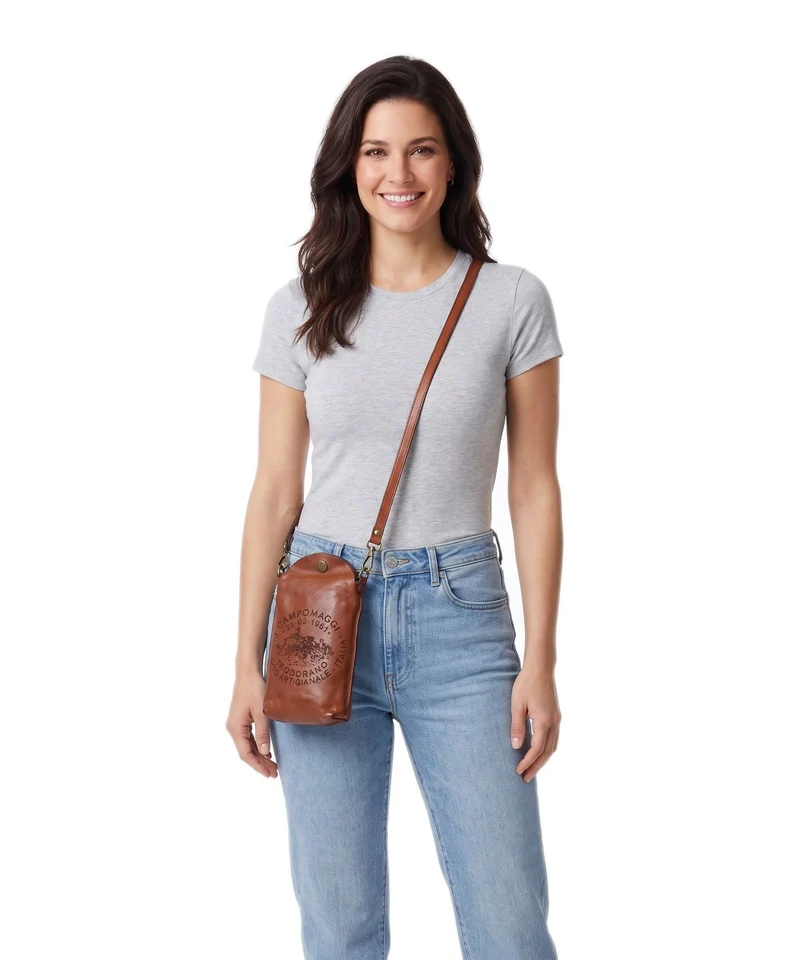 Campomaggi Handytasche cognac
