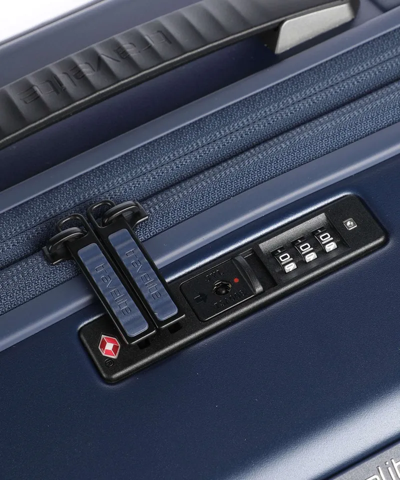 Travelite Millenium 4-Rollen Trolley navy
