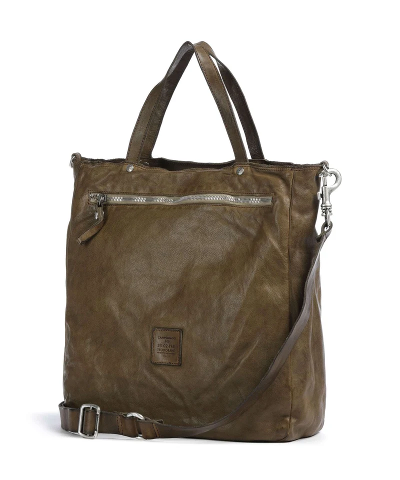 Campomaggi Shopper verde militare