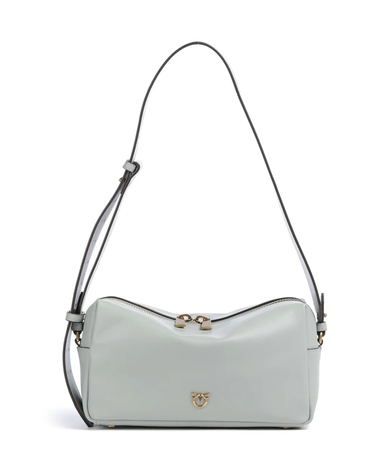 Pinko Schultertasche grigio perla/antique gold
