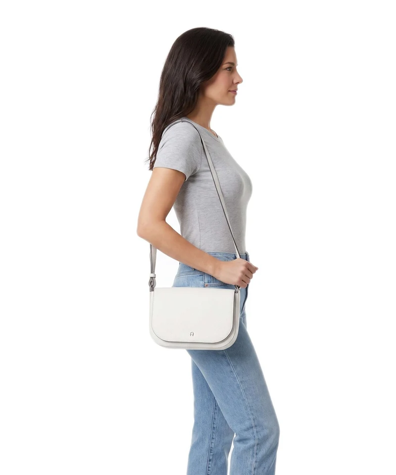 Aigner Pura M Umhängetasche cotton white