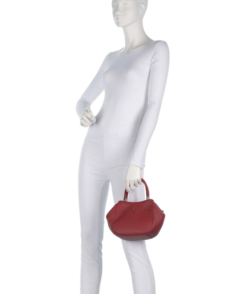 Aigner Carré Soft S Handtasche burnt red