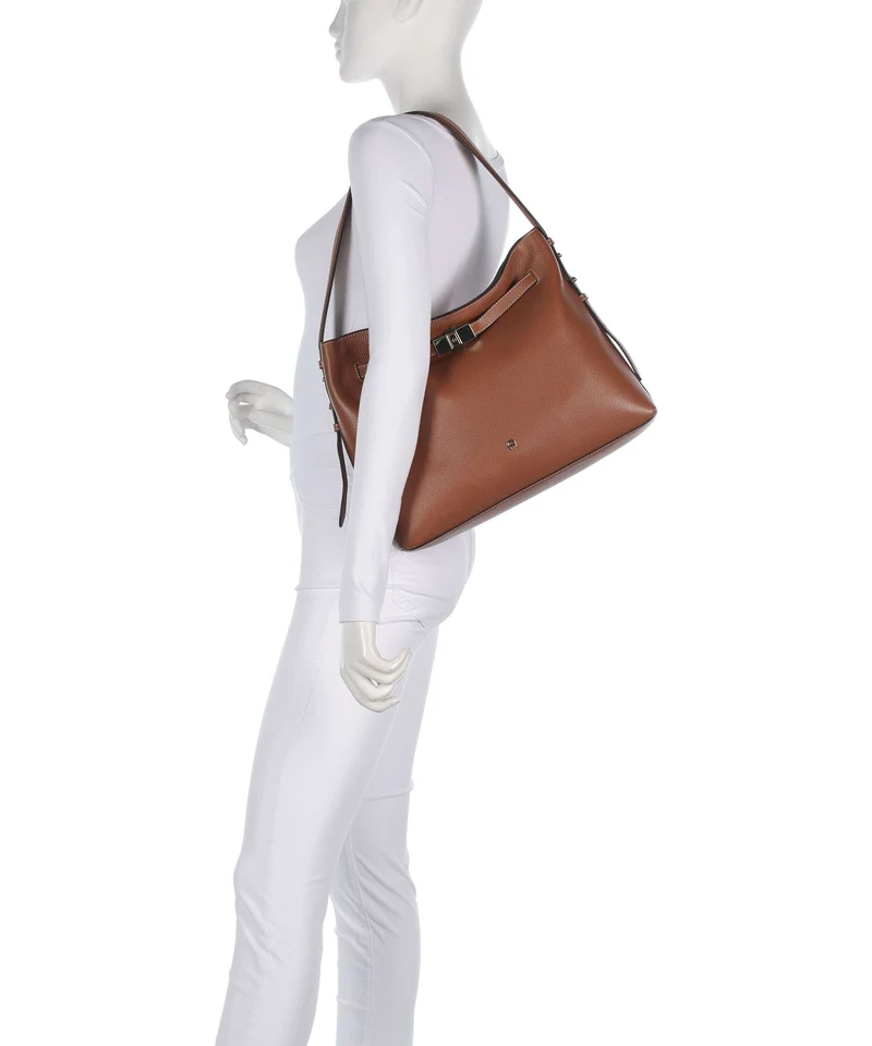 Aigner Farah M Beuteltasche cognac brown