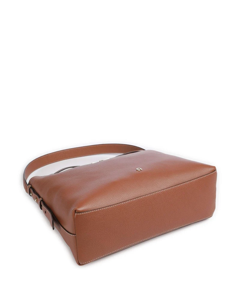 Aigner Farah M Beuteltasche cognac brown