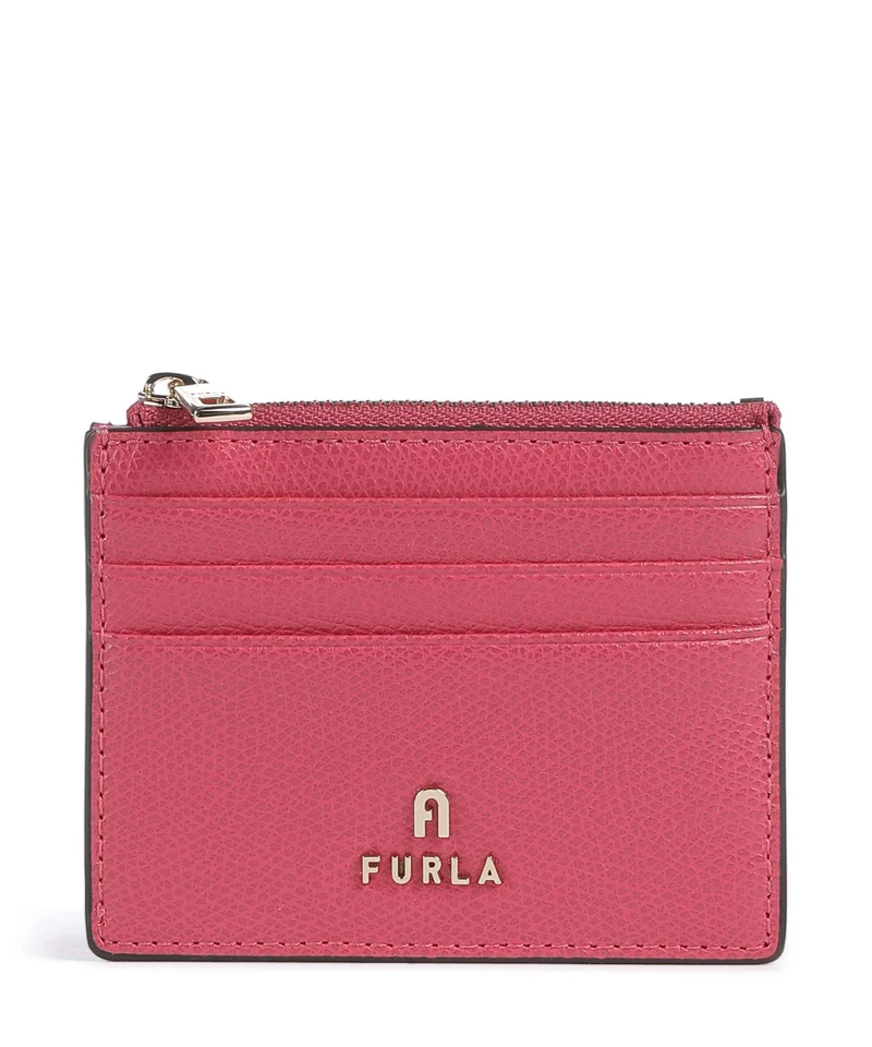 Furla Camelia S Kreditkartenetui velvet pink