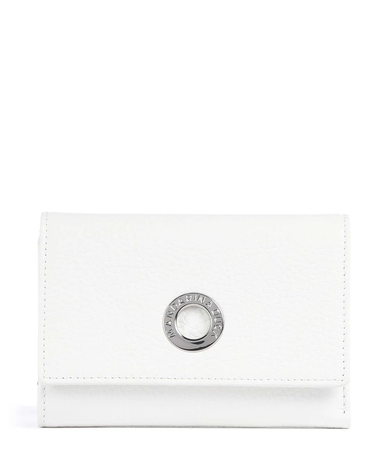 Mandarina Duck Mellow Leather Geldbörse blanc