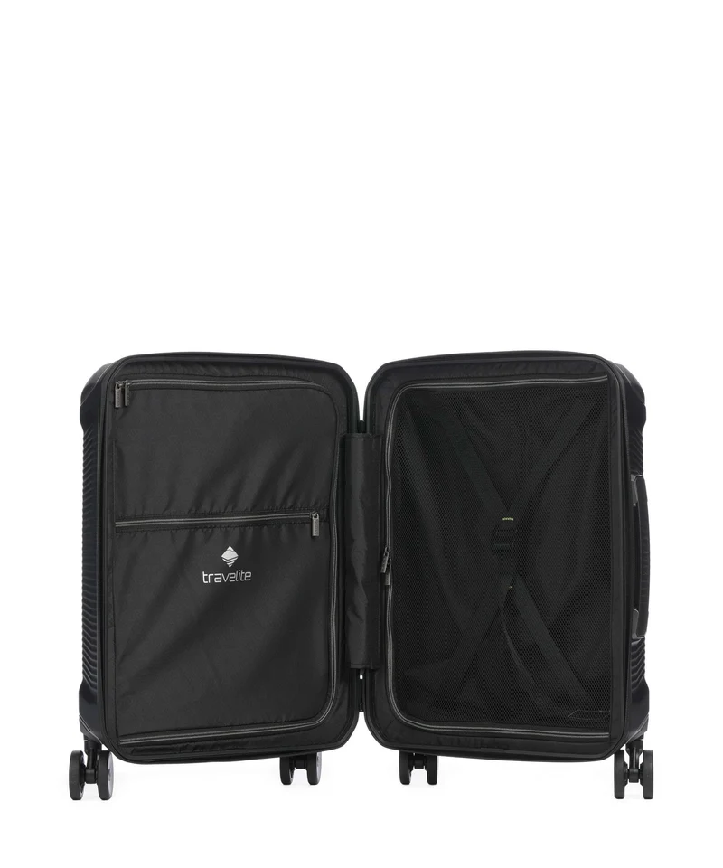 Travelite Millenium 4-Rollen Trolley black