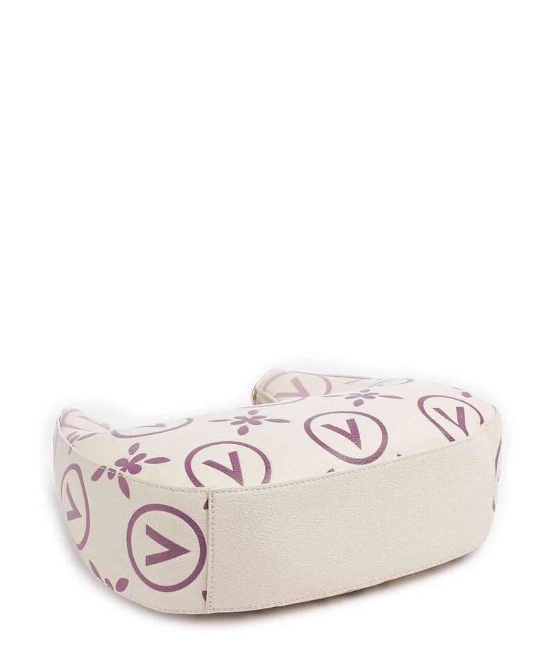 Valentino Bags Samba Re Print Schultertasche ecru/rosa