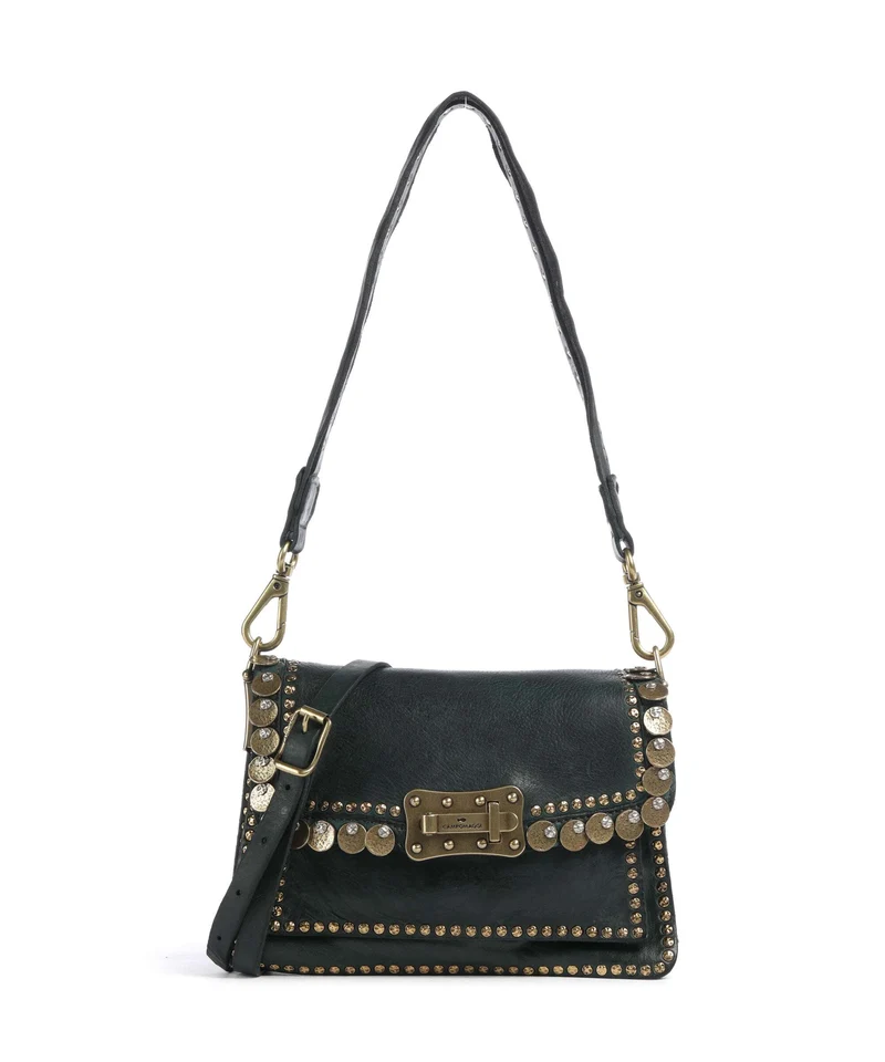 Campomaggi Schultertasche green bottle