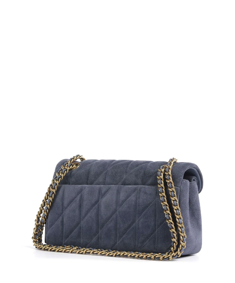 Coach Tabby Quilted 26 Schultertasche light denim