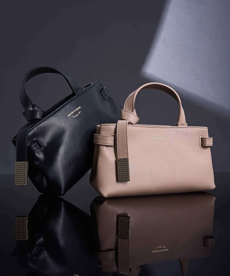 Emporio Armani Nora XS Umhängetasche visone