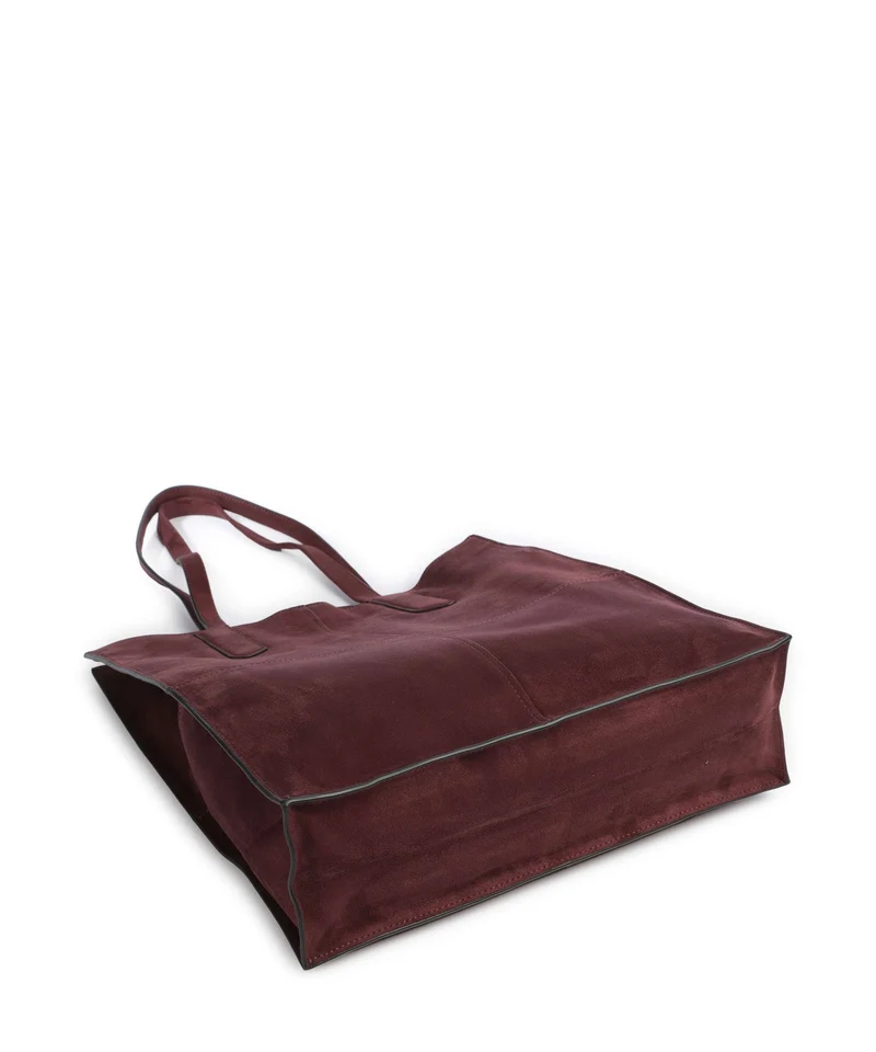 Liebeskind Amy Vegan Suede L Shopper pomegranate