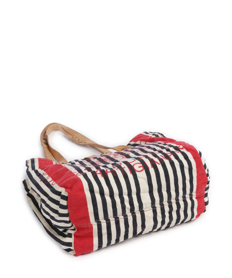 Campomaggi Shopper blue/red/beige
