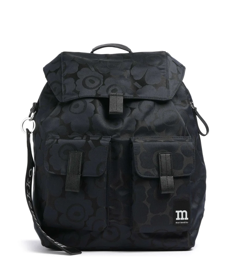 Marimekko Everything Unikko L Rucksack blue/dark blue