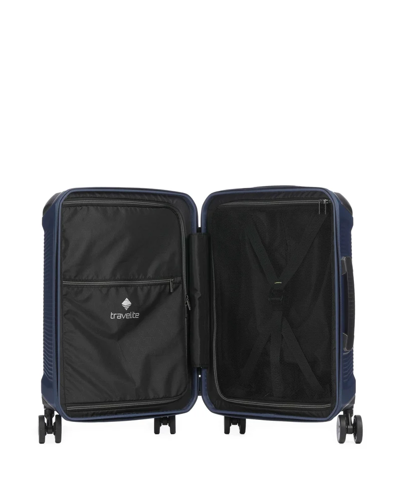 Travelite Millenium 4-Rollen Trolley navy