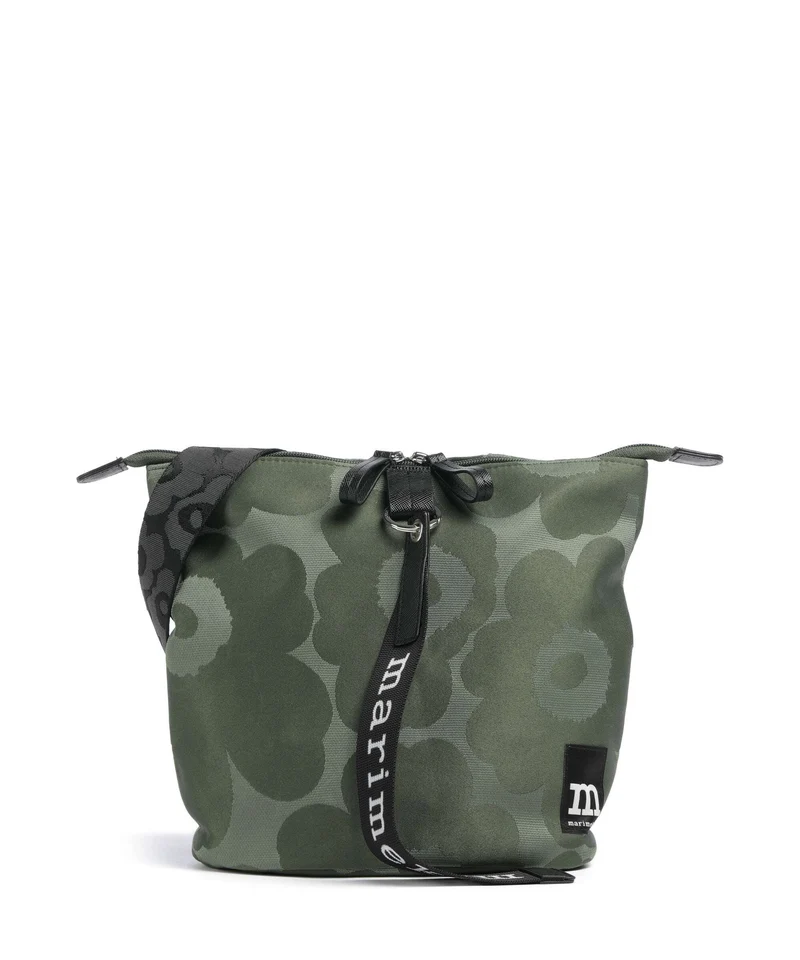 Marimekko Carry All Unikko Umhängetasche green/light green