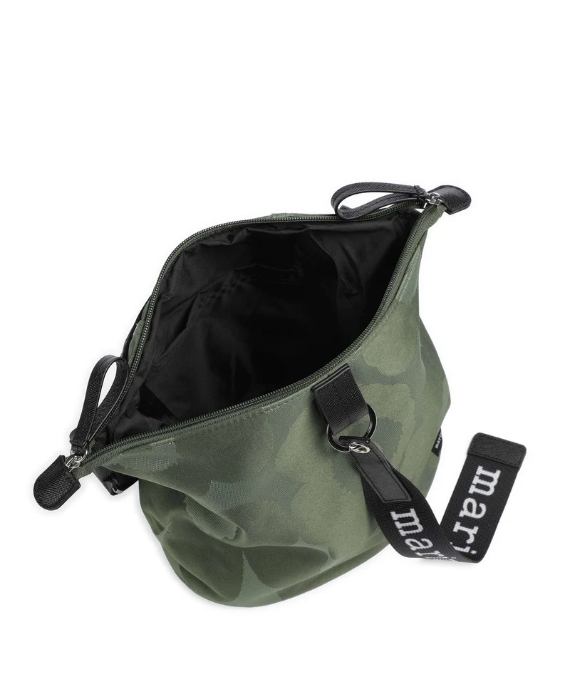 Marimekko Carry All Unikko Umhängetasche green/light green