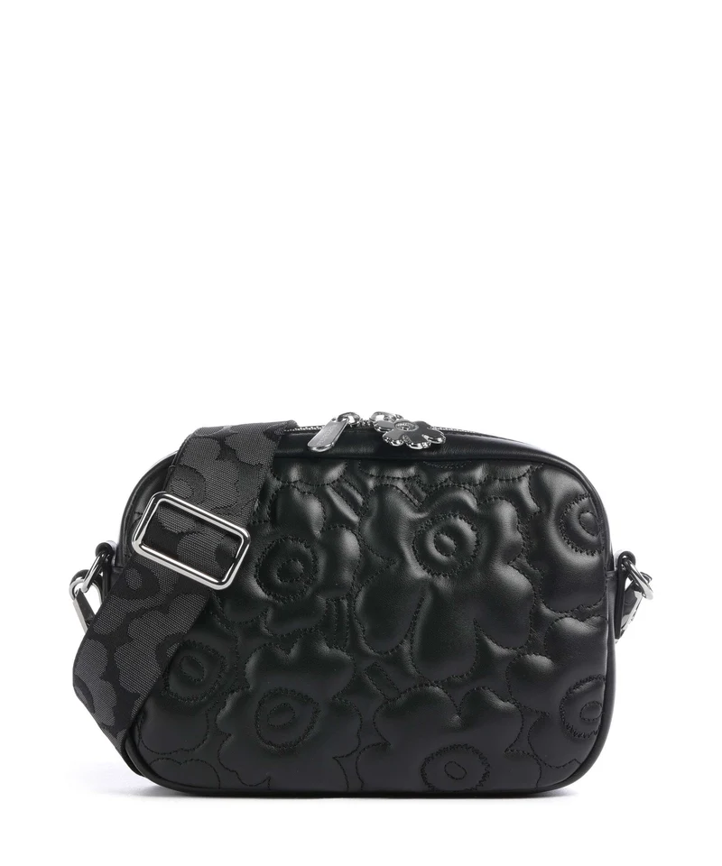 Marimekko Gratha Unikko Umhängetasche black
