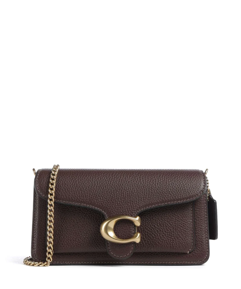 Coach Tabby Chain 19 Umhängetasche maple