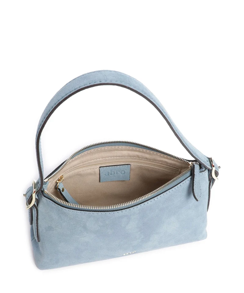 Abro Suede Carina Schultertasche sapphire