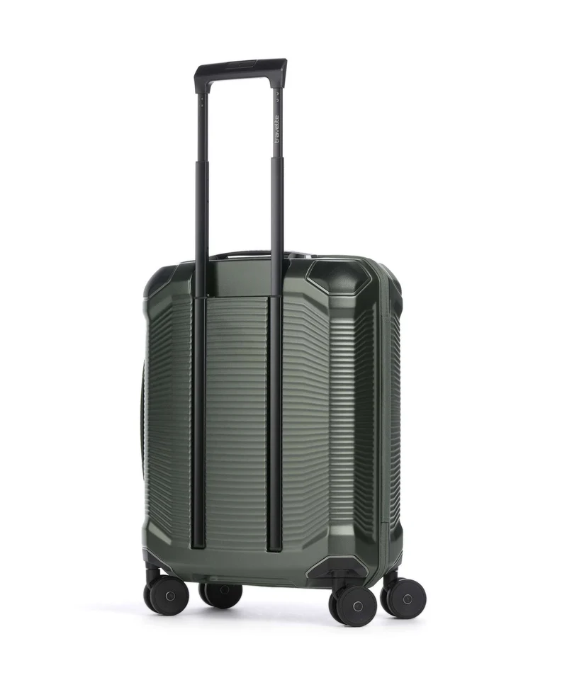 Travelite Millenium 4-Rollen Trolley pine green