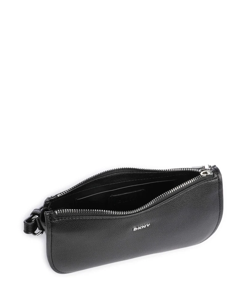 DKNY Nessa Schultertasche black/silver