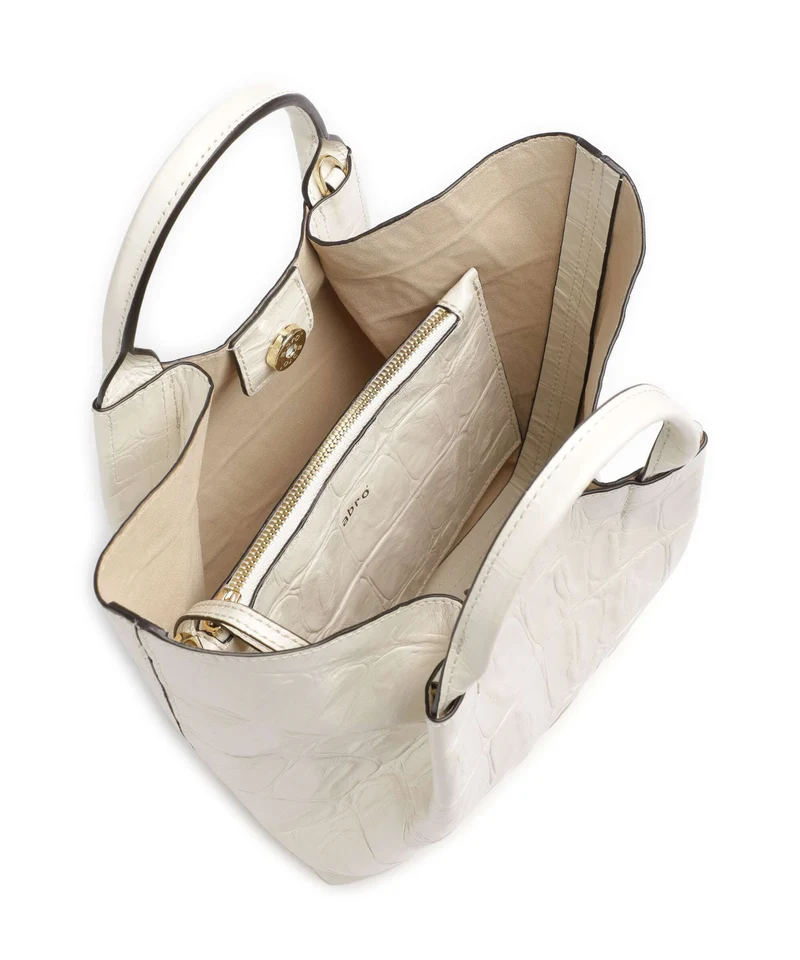 Abro Maxi Cocco Essential Small Handtasche milk