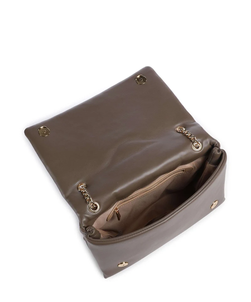 Love Moschino Embossed Q Schultertasche mud