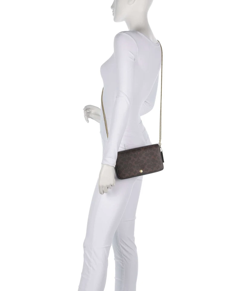 Coach Mila Geldbörse maple