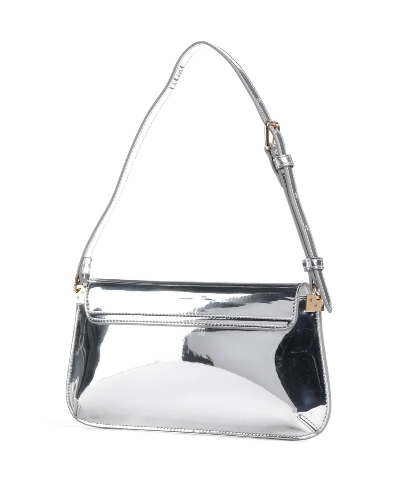 Love Moschino Smart Daily Schultertasche silver