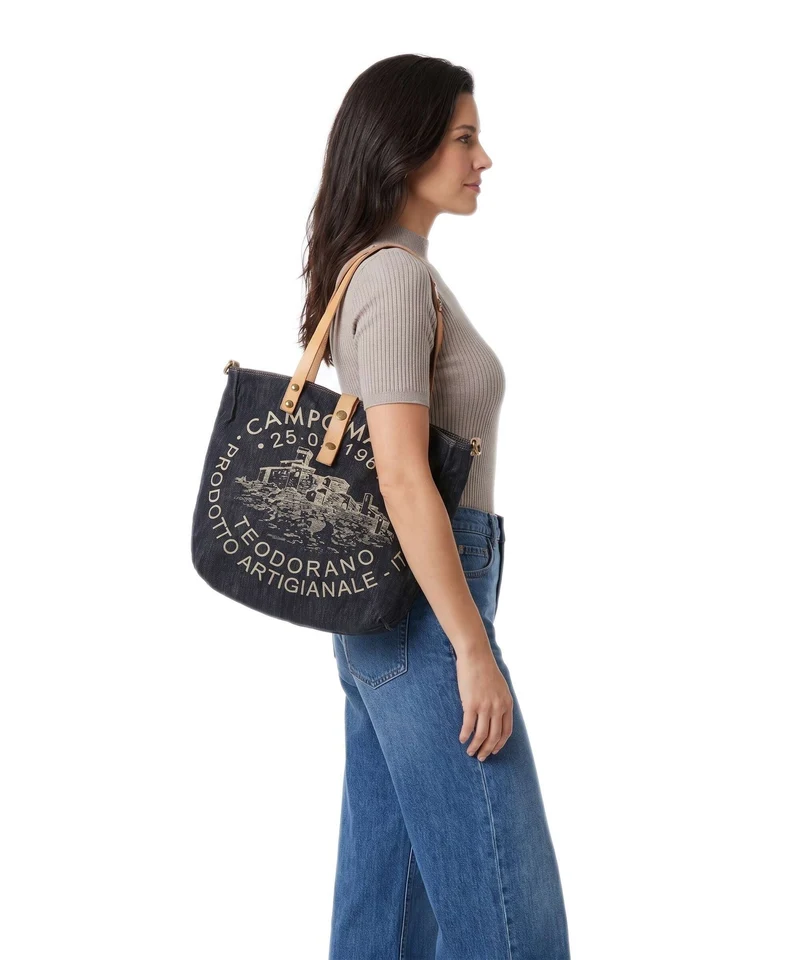 Campomaggi Shopper blue