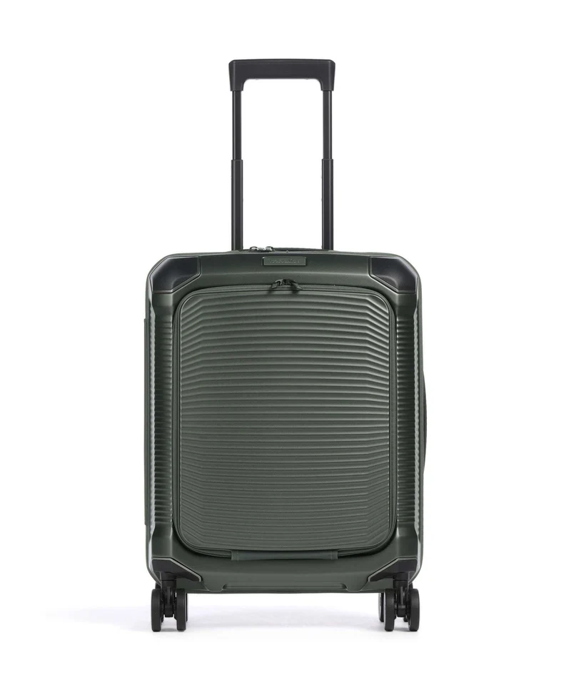 Travelite Millenium 4-Rollen Trolley pine green