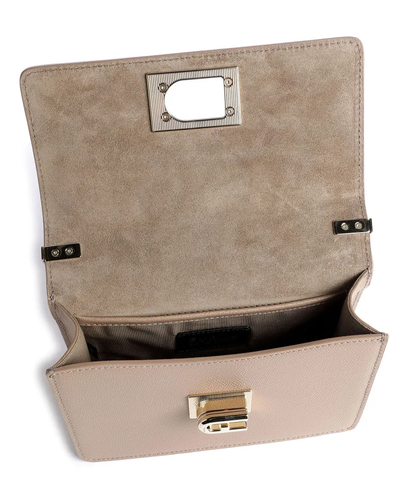 Furla 1927 Mini Schultertasche greige