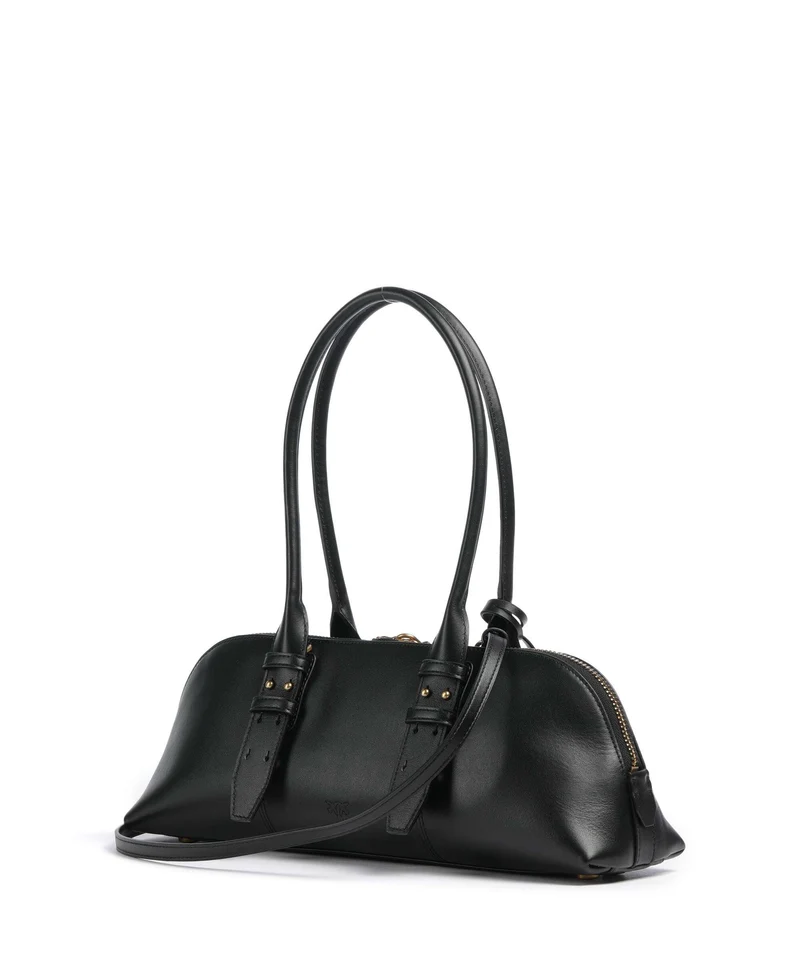 Pinko Bowling Horizontal Big Handtasche nero/antique gold