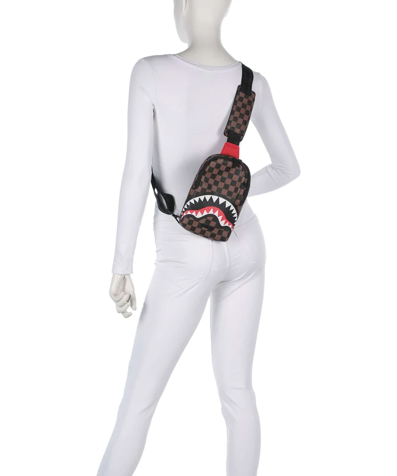 Sprayground Check 2 Emboss Slingbag multicolour